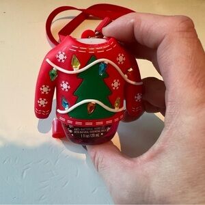 Bath And Body Works Ugly Christmas Sweater PocketBac Holder